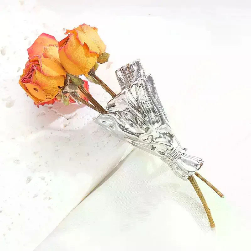 Mini Clothing Bouquet Clips Fashion Wearable DIY Accessory for Making Handmade Floral Dress Boutonniere 10 Pack