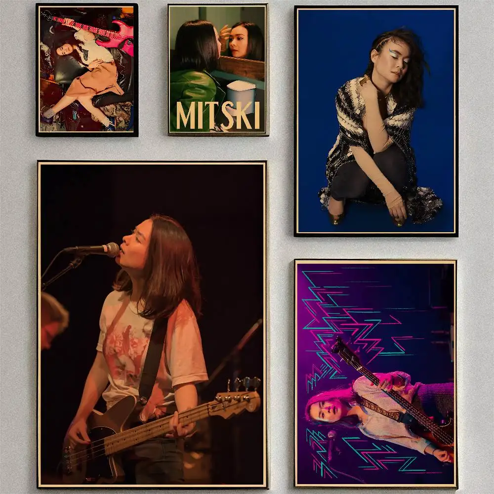 Japaness C-Cowboy Mitski Posters High Quality Self-adhesive Wall Art Decorations Color Prints Sticky