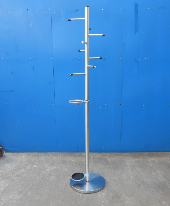 

Stainless Steel Coat Hanger Rack Stand Hat Tree Elegant Design for Home Office Hall and Entryway Size Custom Marble Base