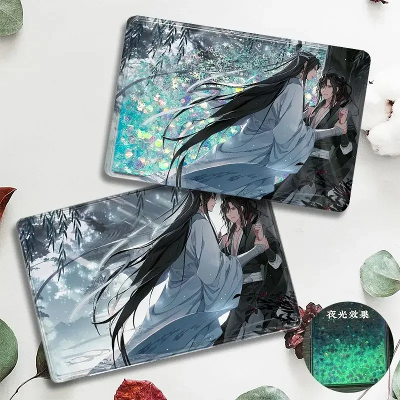 

Anime Grandmaster of Demonic Cultivation WeiWuXian LanWangJi Cosplay Acrylic Quicksand Mahjong Desk Ornament Xmas Birthday Gift