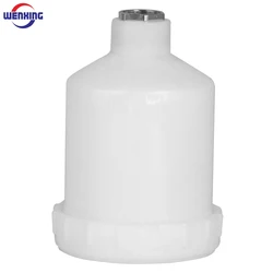 WENXING 125ML/250ML Plastic Paint Pot For H2000 R100 HVLP Gravity Manual Mini Spray Paint Gun Cup Pot Pneumatic Tool Accessories