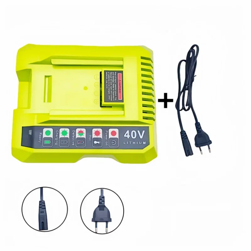 Powertoolbattery 40V 5.0Ah batería recargable de iones de litio para Ryobi op4050 op40401 ry40200 op4050a ry40400 ry4050