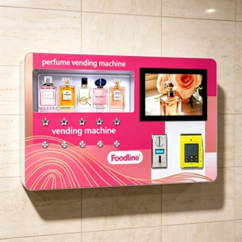 FL Wall Mounted Electronic Digital Smart Automatic Perfume Dispenser Tester Perfume Spray Vending Machine