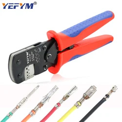 JST Terminals YE-013BR Crimping Tool XH2.54/PH2.0/ZH1.5/SH1.0/ DuPont 2.0/2510 Molex Mini Ratchet Pliers 0.03-0.5mm²/32-20AWG