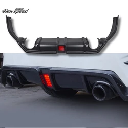 RG 10th Gen Civic Sedan Three-section Car Rear Bumper Lip Car Modification Accessories