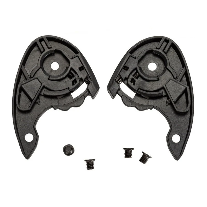 

1 Pair Helmet Shield Pivots Base Plate Black for SHAFT 551 Helmets Base Plate