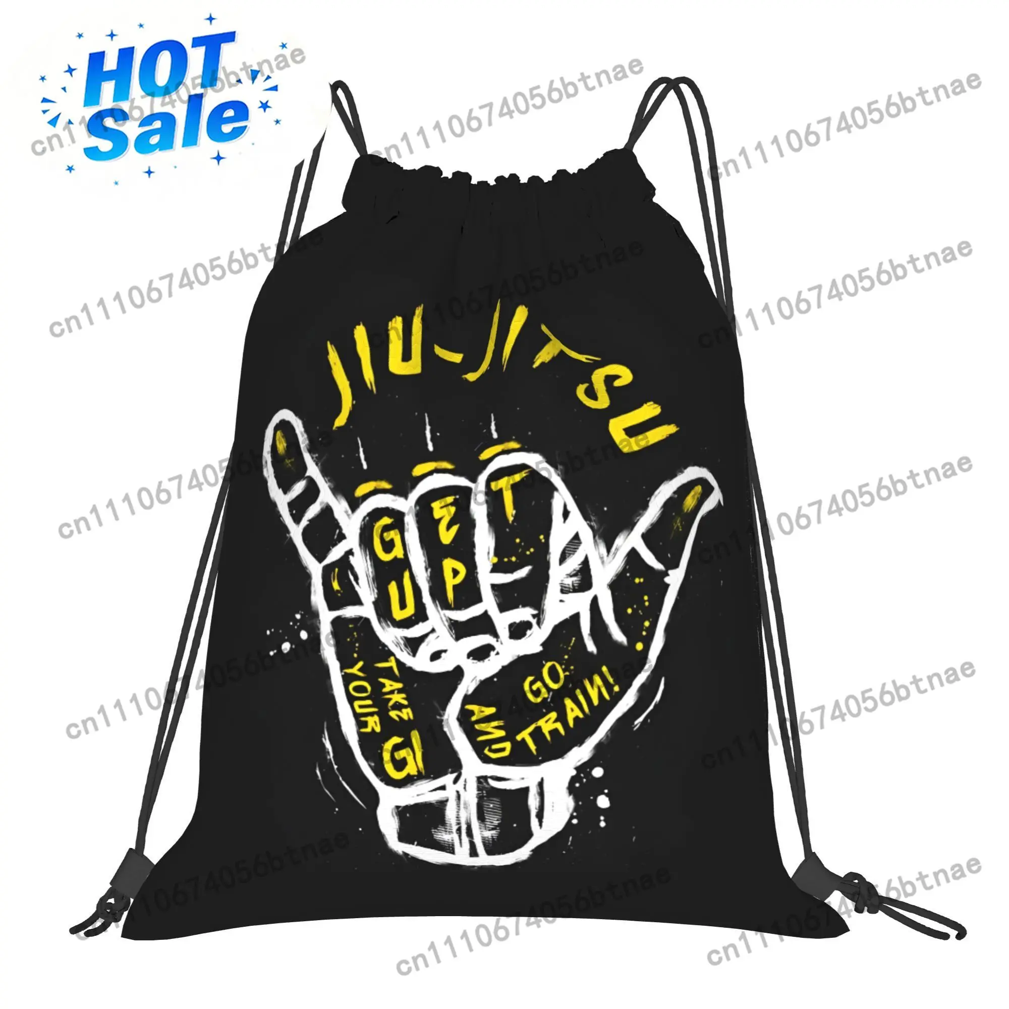 Jiu Jitsu Printed Bouquet Pocket, Suitable for Gym, Travel And Leisure, Practical Sports Bag