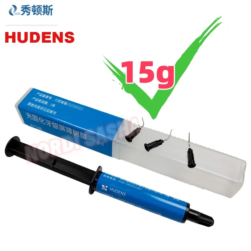 

15g HUDENS Dental Light Curing Gingival Dam Barrier Resin Dentistry Gingival Barrier Resin Protect Gums Oral Materials