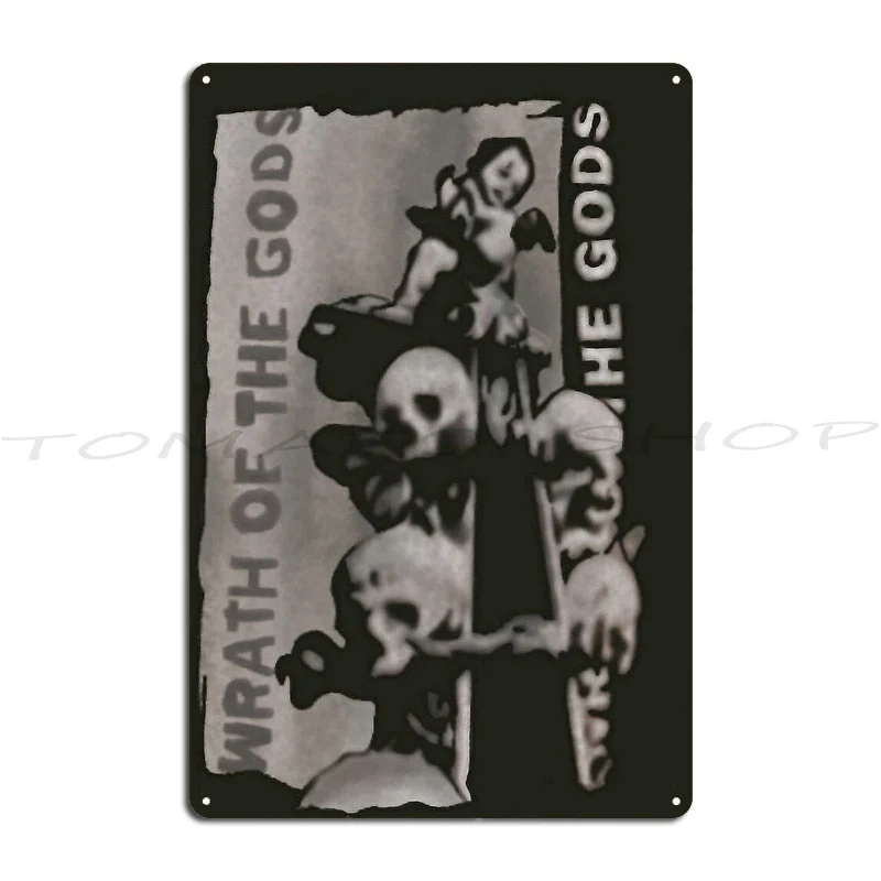 Wrath Of The Gods Wolf's Wrath The Host Of Valinor Metal Plaque Cinema Pub Decoration Garage Design  Tin Sign Poster
