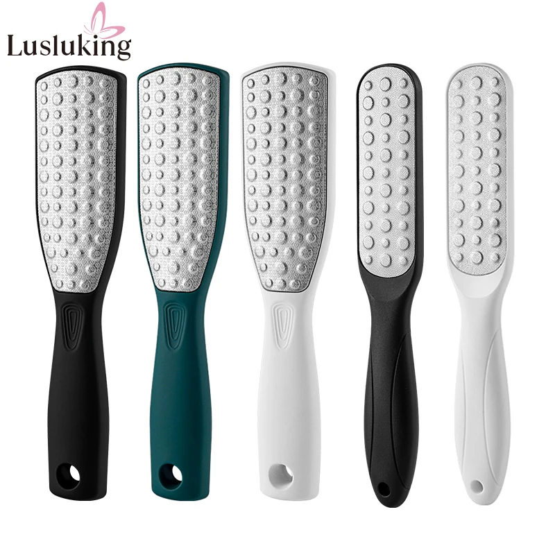 Double Side Foot File Hard Dead Skin Rasp Callus Remover Foot Care Pedicure Grinding Tools Stainless Steel