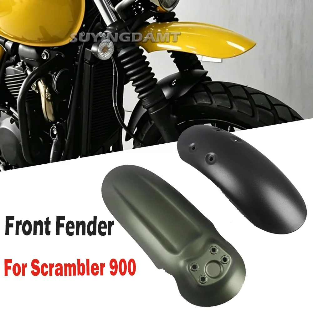 For Scrambler 900 SCRAMBLER900 Motorcycle High Or Low Front Fender Mudguard Mudflap Wheel Splash Guard Cover Protector 2019-2025