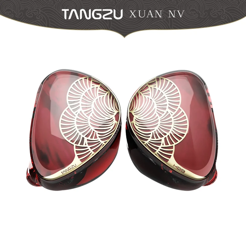 TANGZU XUAN NV Dual Dynamic Driver Earphone with 0.78mm Detachable Cable