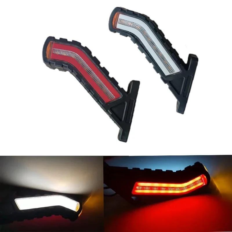 2pcs Waterproof Trailer LED Outline Marker Truck Light Side Marker 12V 24V Lighting Neon Stalk Side Marker Lamp For Trailer