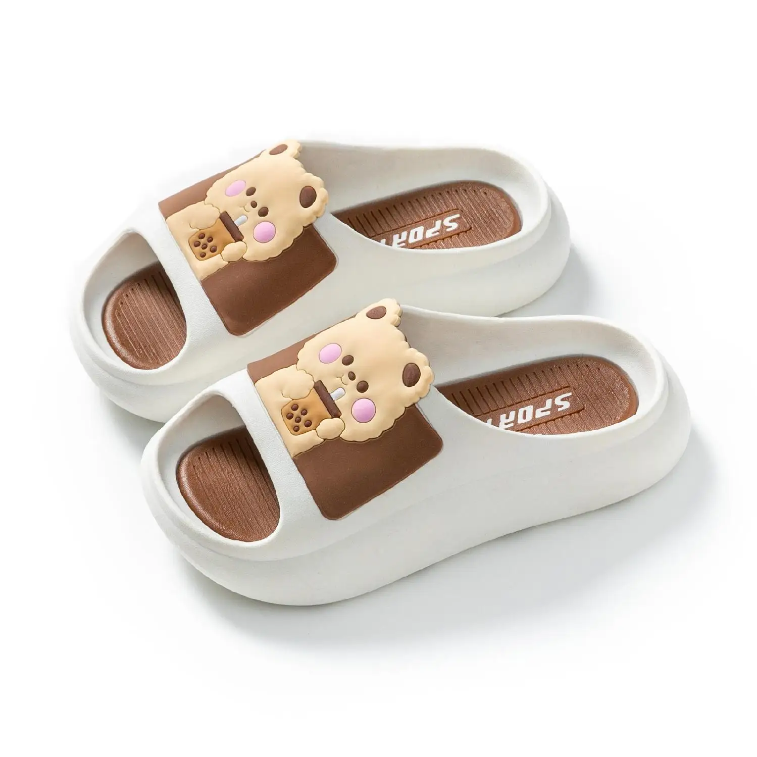 Pooh Bear hot seller new Summer Winnie Soft Bottom Non-slip Sandals For Boys And Grils Children's Slippers home Kids Slippers