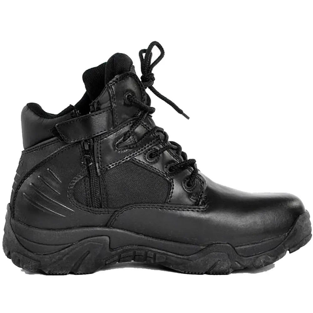 Winter Men Combat Boots Leather Desert Work Safety Shoes Tactical Ankle Boots Men\'s Botas Tacticos Zapatos