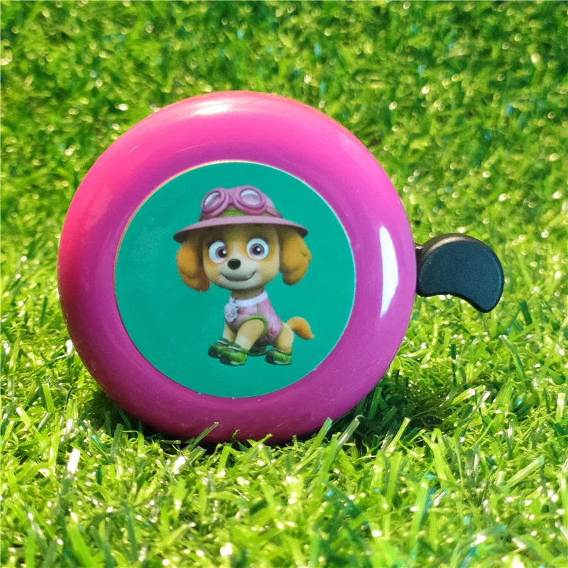 Paw Patrol Bicycle Bell Cartoon Chase Skye Kids Bicycle Horn Sound Alarm Creative Bike Handlebar Horn Decoration Accessories