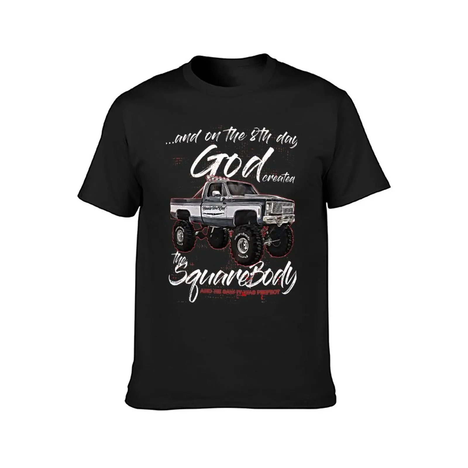 8th God,Jimmy,Squarebody Truck,Suburban,Blazer,Silverado,K5 T-Shirt customs Short sleeve tee mens t shirts