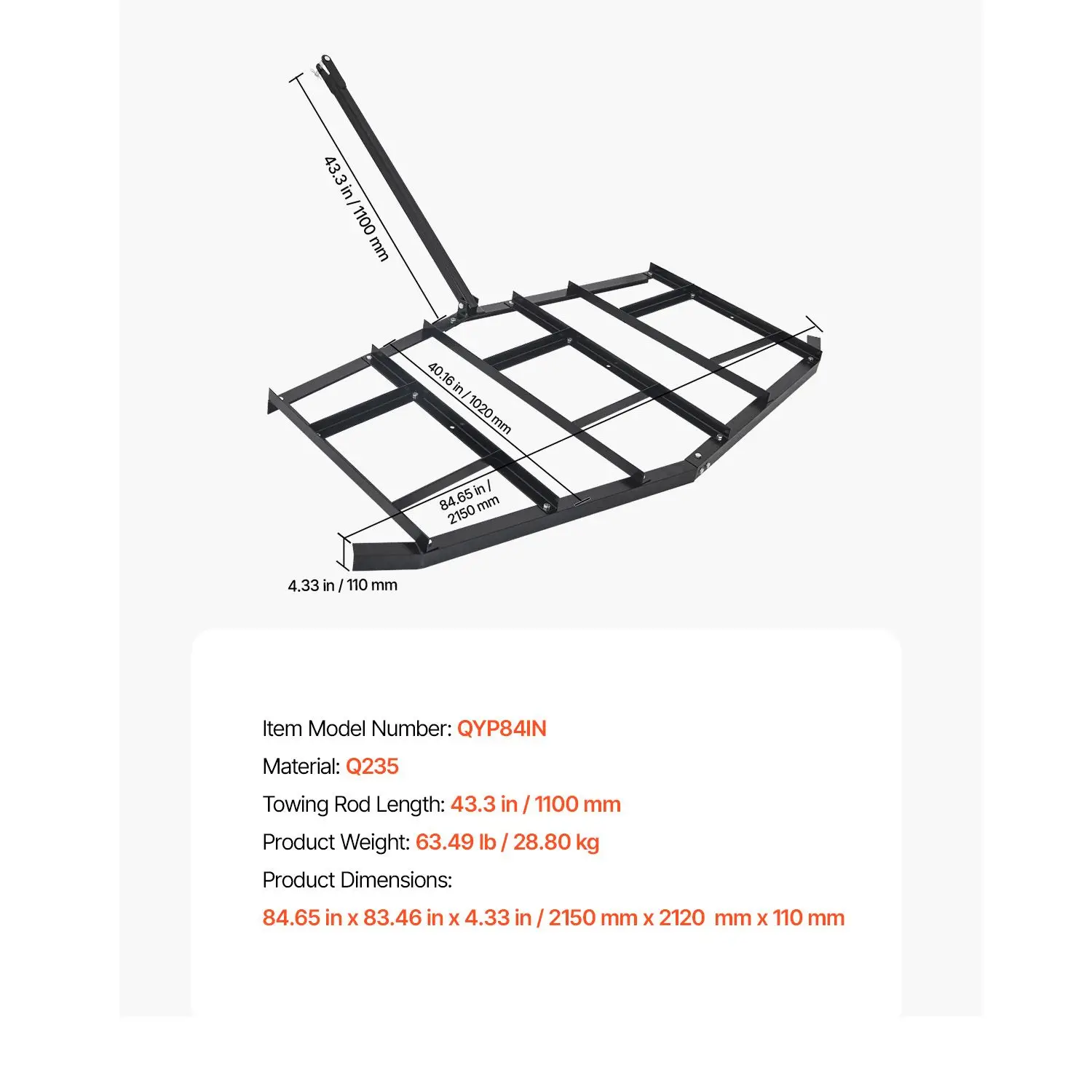 Drag Harrow, 84