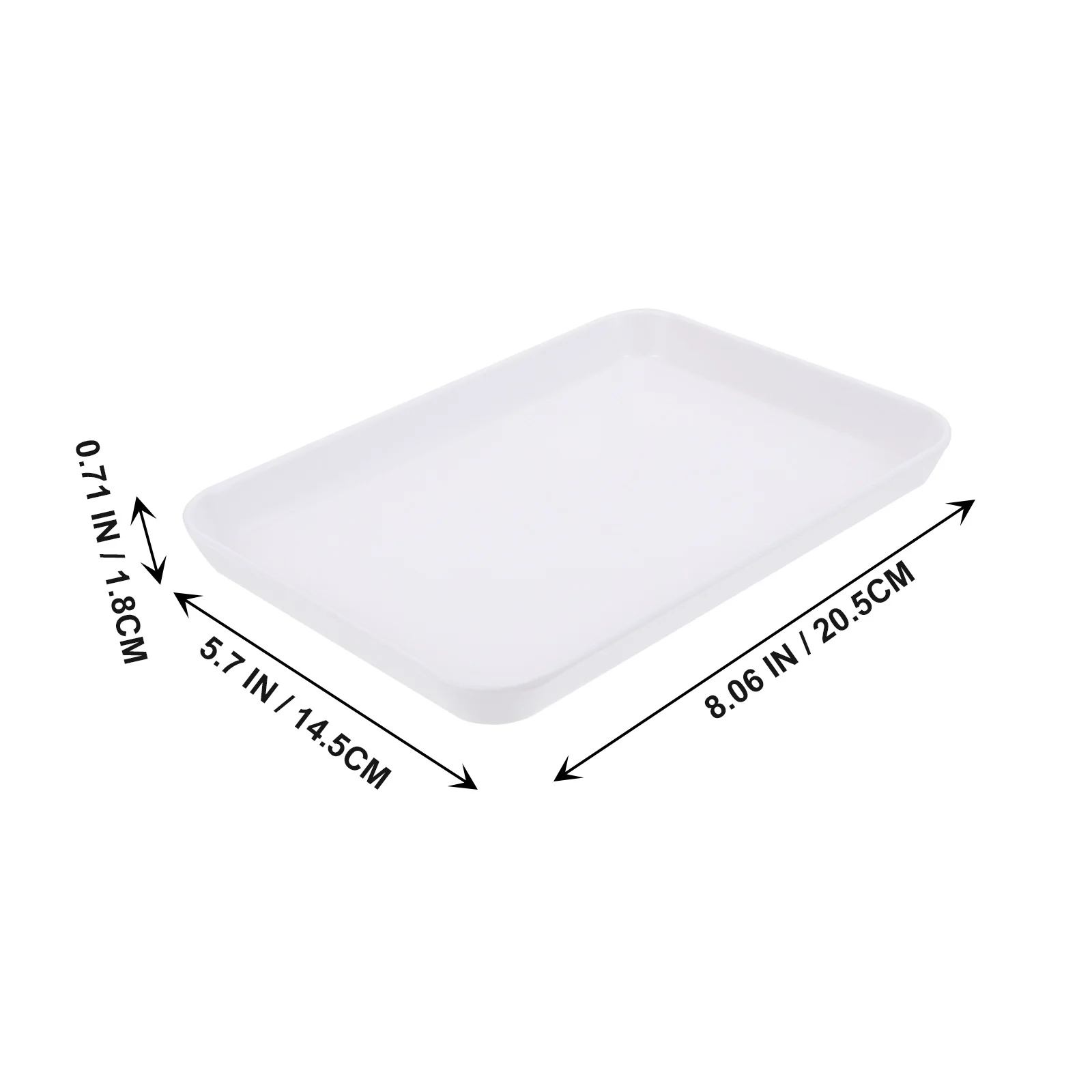

4Pcs Tea Tray High Quality Dessert Plates for Celebrations Weddings Banquets Snack Holder Serving Plate Home Tableware
