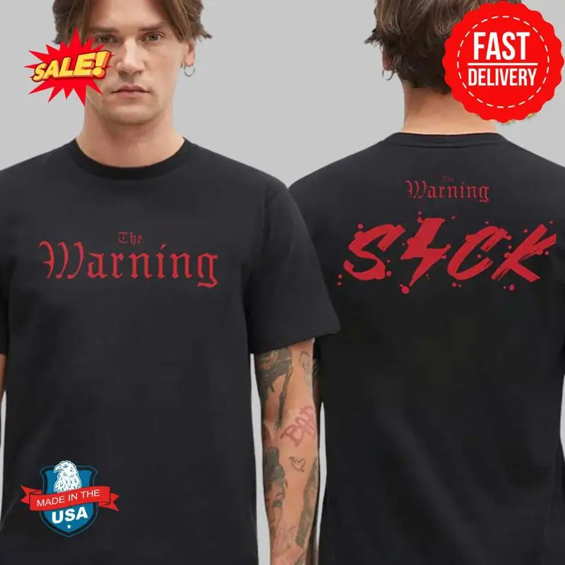 

The Warning Limited Cover 1 Sick And Logo T Shirt Two Sides