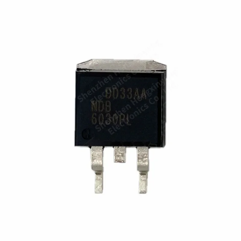 10 قطعة NDB6030PLP قناة FET MOS 30 فولت 30A 25 مللي أوم حزمة TO-263 أنبوب mos