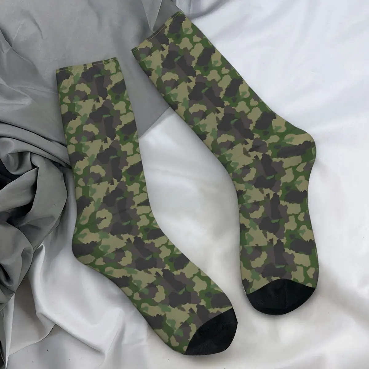 Navy NWU Camo Stockings Graphic Kawaii Socks Autumn Non Slip Socks Men Cycling Quality Socks