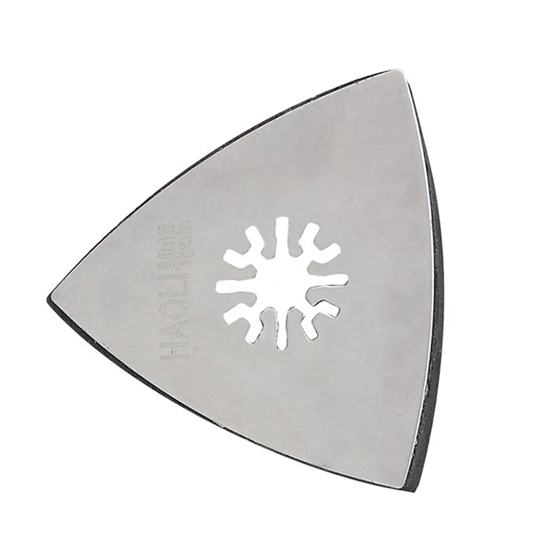 80*80mm triângulo lixa almofadas folhas disco de lixa gancho loop 80-240 grãos reunindo para moagem ferramentas abrasivas