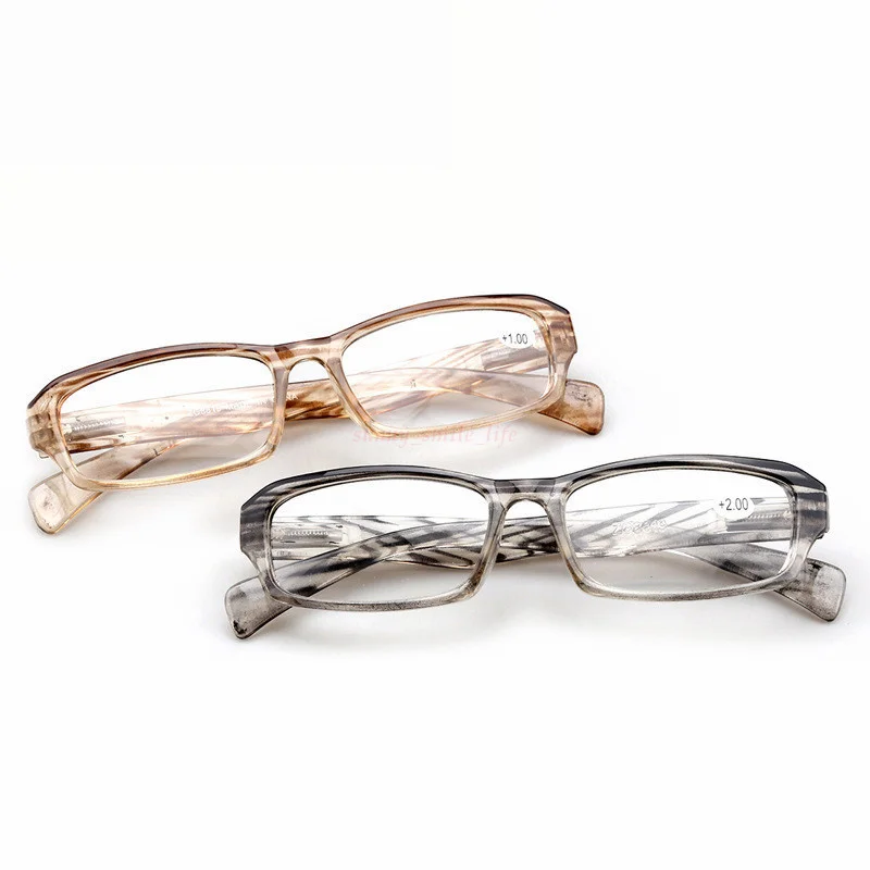 

Eyewear Unisex Radiation protection Resin Stripe eyeglasses Fashion Reading Glasses