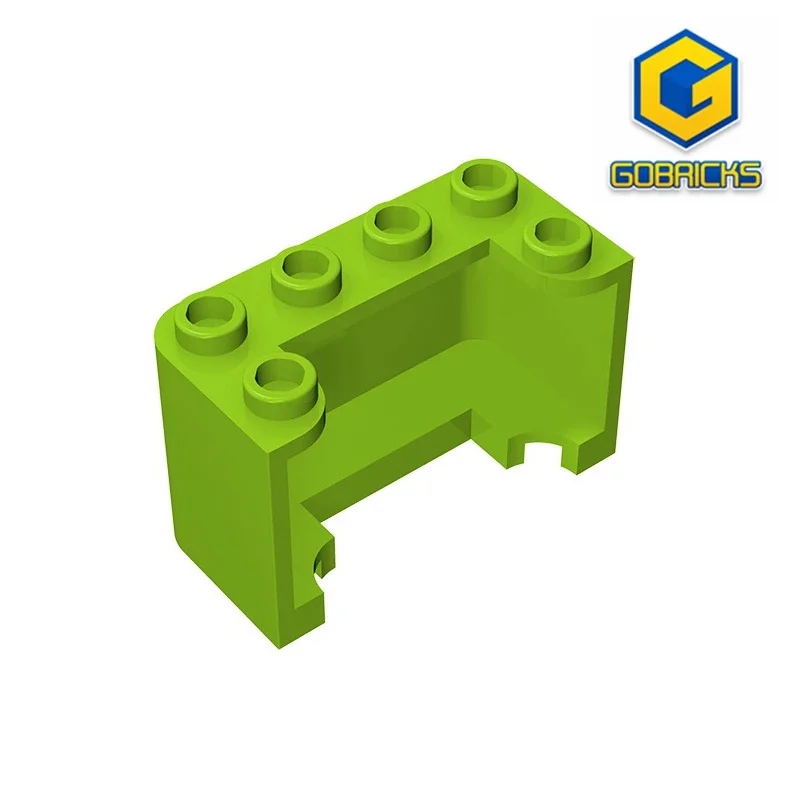 Gobricks GDS-1156 Windscreen 2 x 4 x 2 Vertical compatible with lego with lego 4594 children\'s DIY Educational Building Blocks