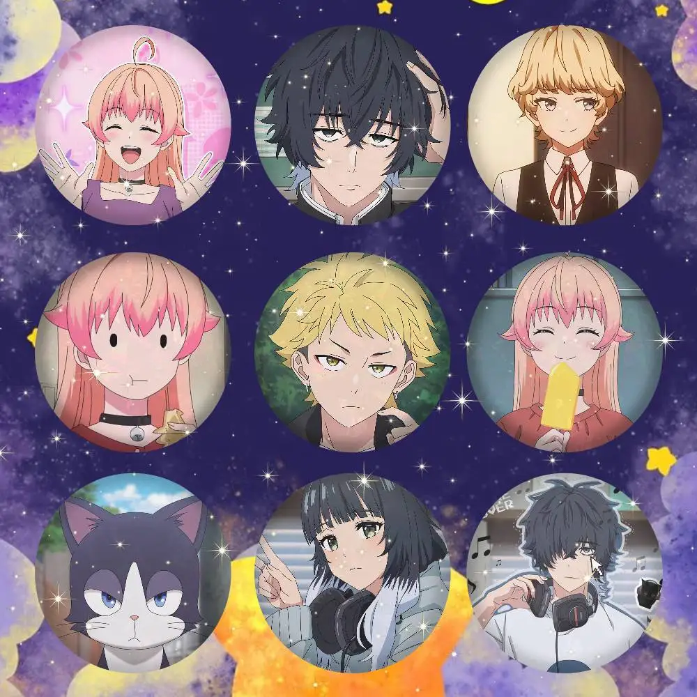 Witch Watch Anime Art Badges Button Round Creative Pin Brooch Badge Bag Decor Accessories Fans Collect Friends Gifts