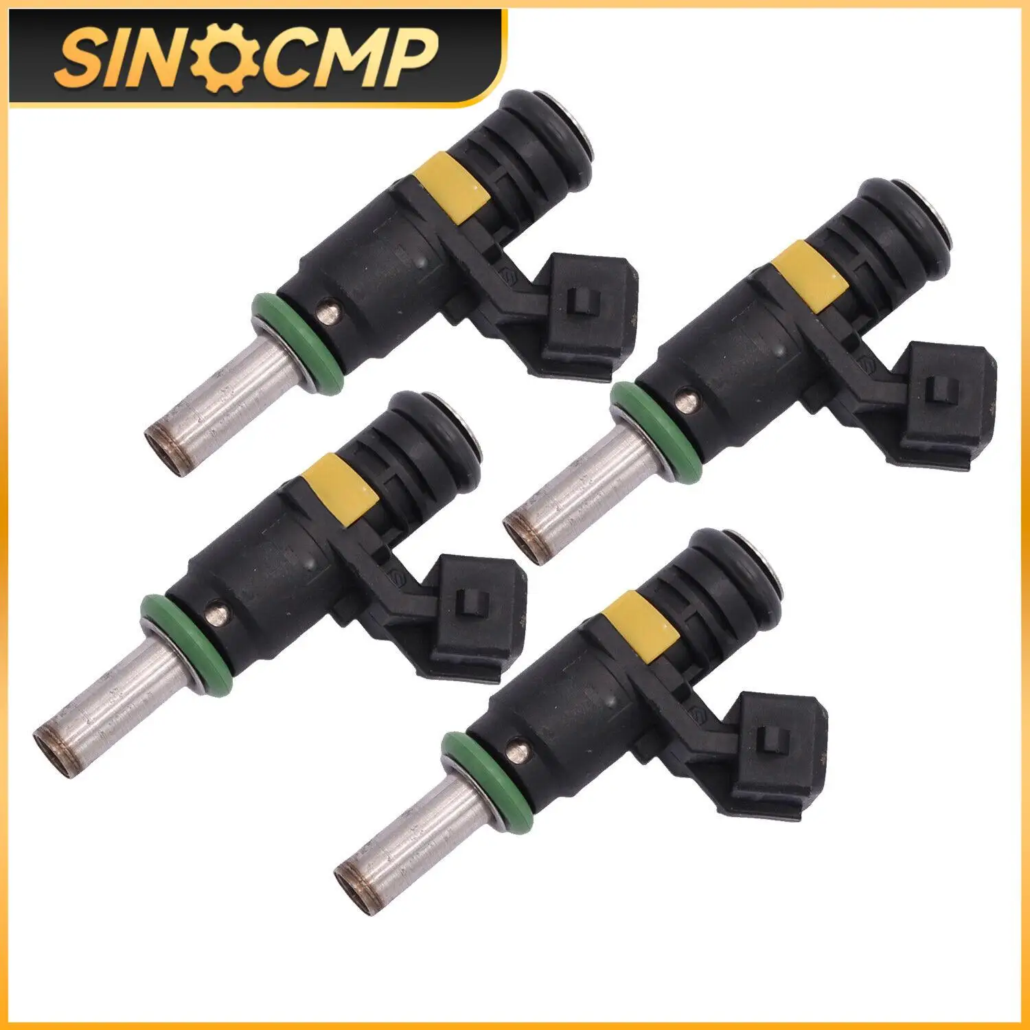 

4PC Brand New Fuel Injector 8M6002428 for Mercury Assemblies Integrated Air Fuel Module MERCURY 150 (4-Stroke)