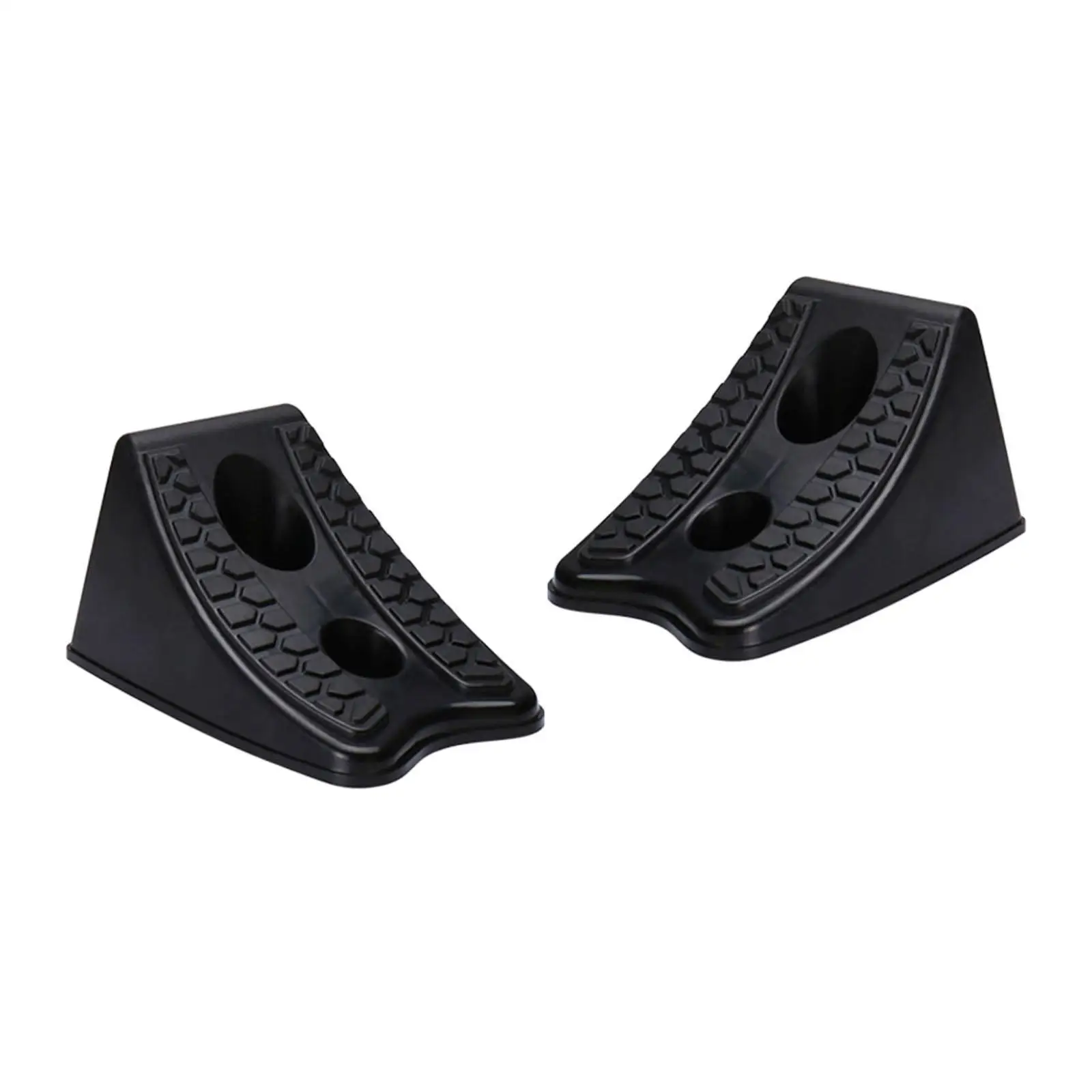 2 Pieces Wheel Chocks Tyre Support Pad for Truck Travel Trailer Camper