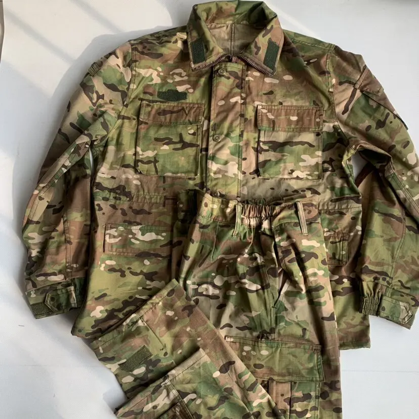 Spring and Summer Camouflage Workwear, Durable and Pilling-Free, Welding Training Suit, All-Season Set