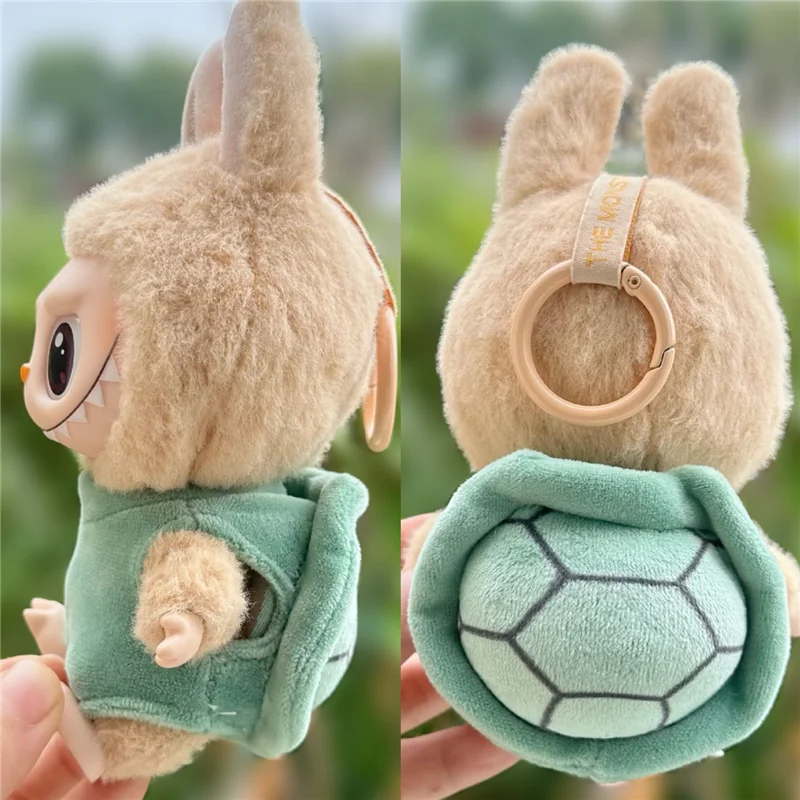 

15 17 см для куклы Лабу, милые животные, черепаха, украшение, одежда, плюшевая кукла, одежда для сидения, вечерние игры, игрушки, аксессуары