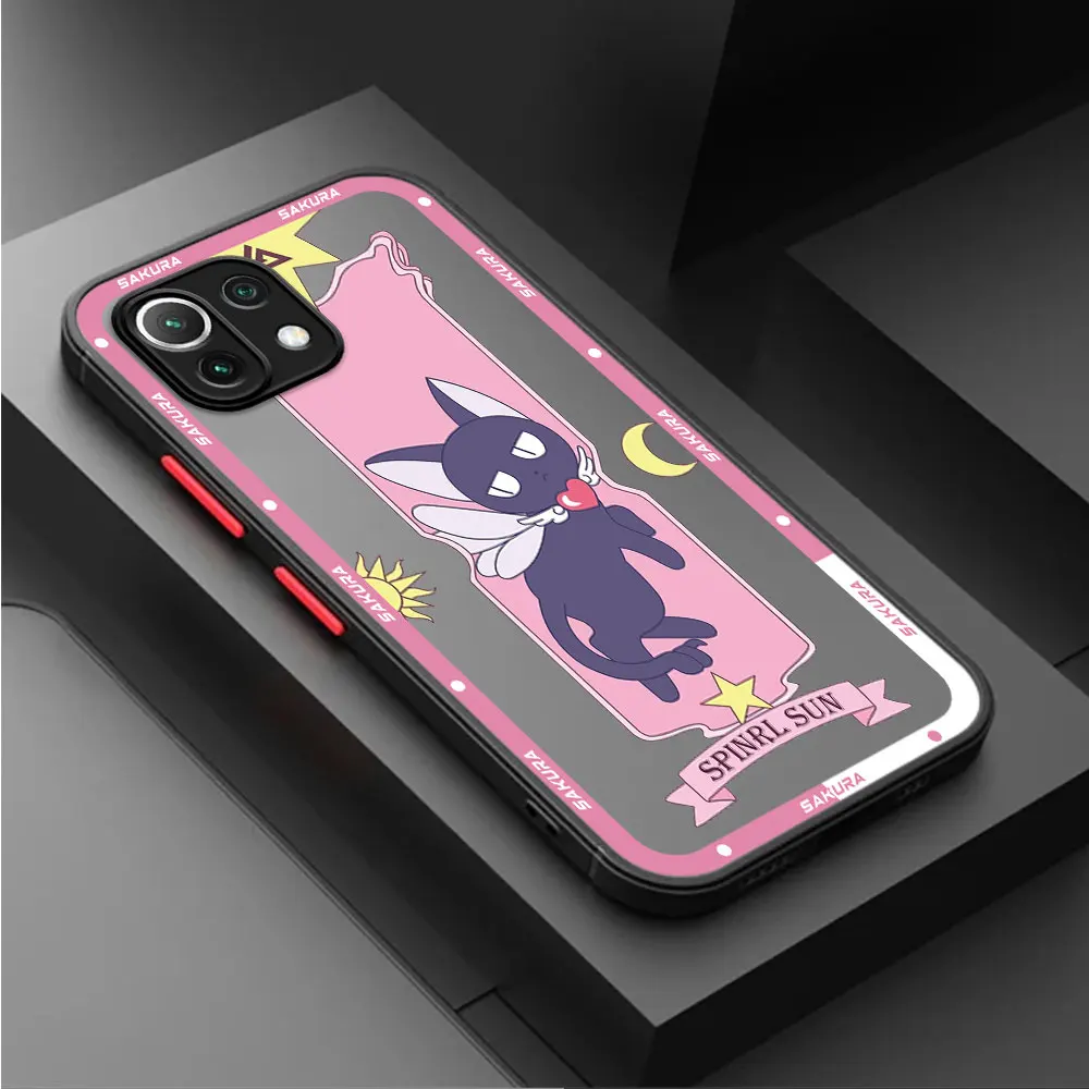 Card Captor SAKURA Cartoon Phone Case for Xiaomi Poco F3 M5 C40 9 10 9A 9C 10C 13 Lite X3 NFC 12 X5 Pro Phone Shockproof Cover