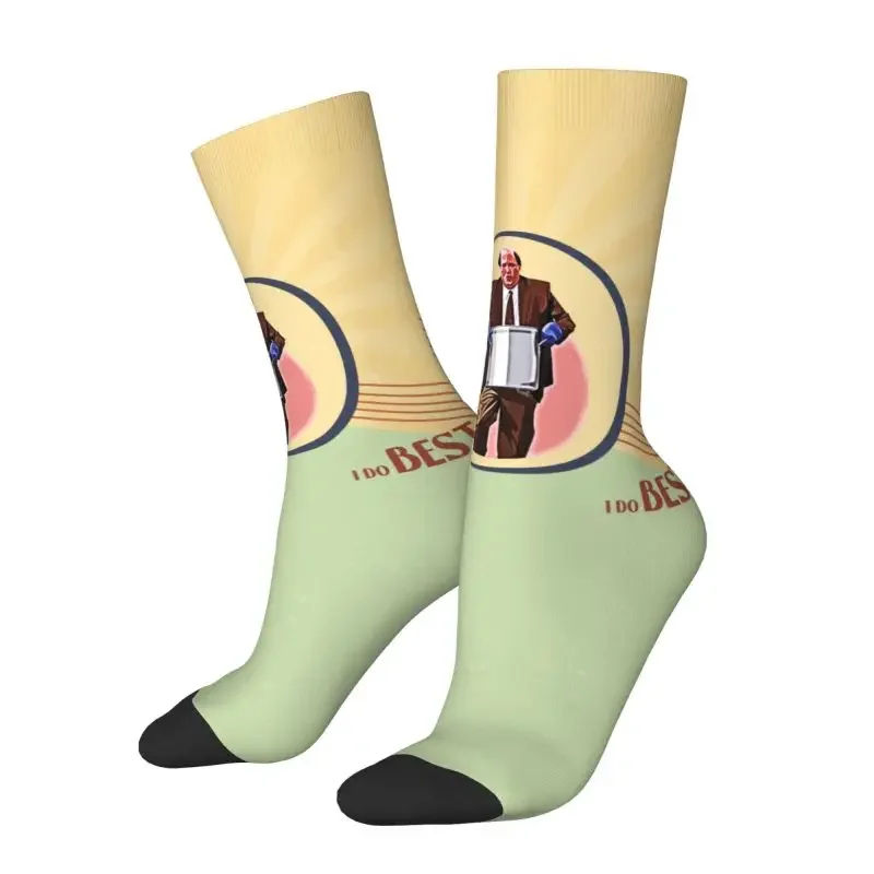 Office TV Kevin's Famous Chili Men's Crew Socks Unisex Kawaii The Thing I Do Best Spring Summer Autumn Winter Dress Sock