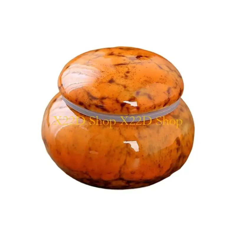 X22D Elegant Ceramic Memorial Urn Cremation Box For Loved Pet And Cherished Person Delicate Keepsakes Remembrances Gift