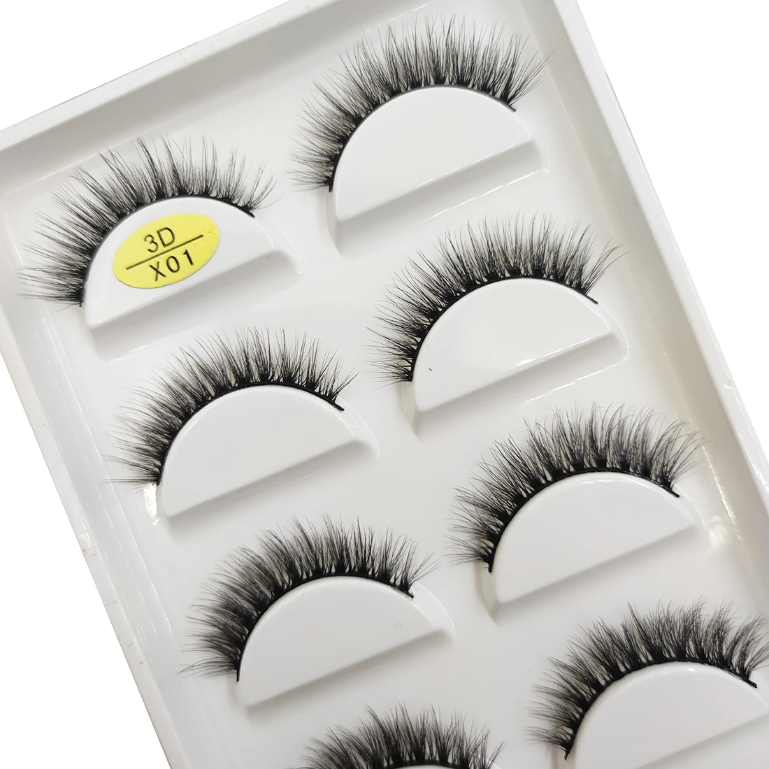 Natural 3D Eye Lashes Faux Mink False Eyelashes Make up Fake Lashes Soft Eyelash Makeup Faux Cils maquillaje 18 Style 5 Pairs