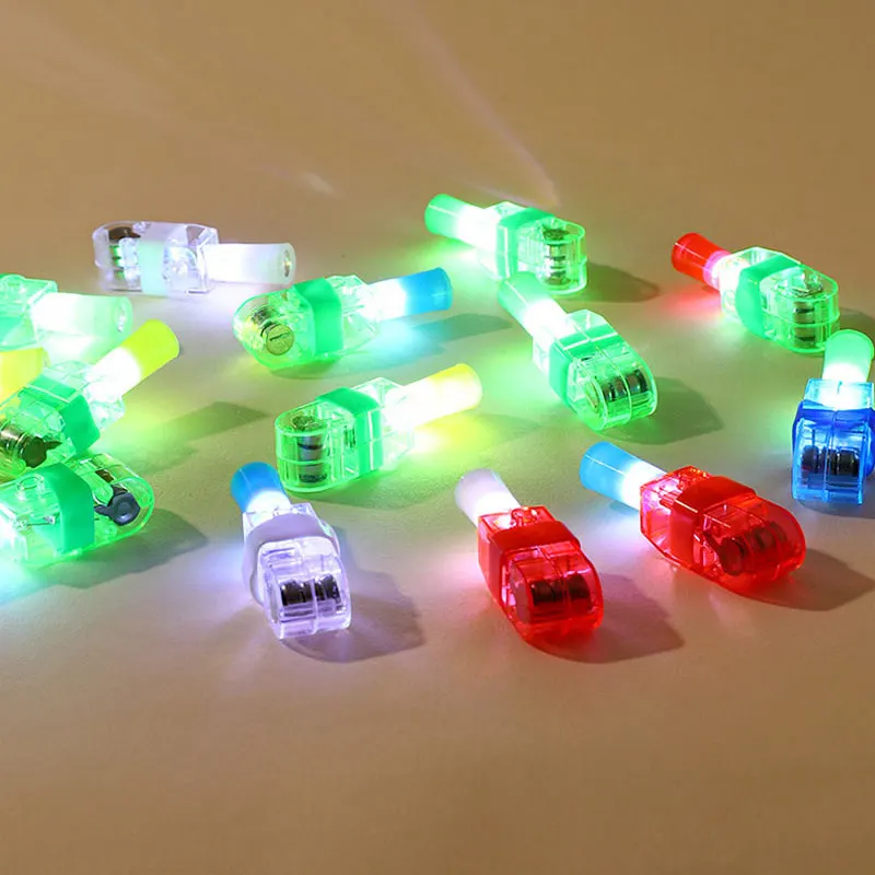 Luci da dito per bambini proiezione magica modello di cartone animato LED street stallo lampada ad anello ad emissione di luce lampada da dito all'ingrosso