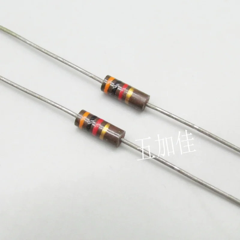 10-100pcs RC20GF302J 1/2W 3K imported antique authentic solid core carbon core non inductive resistor