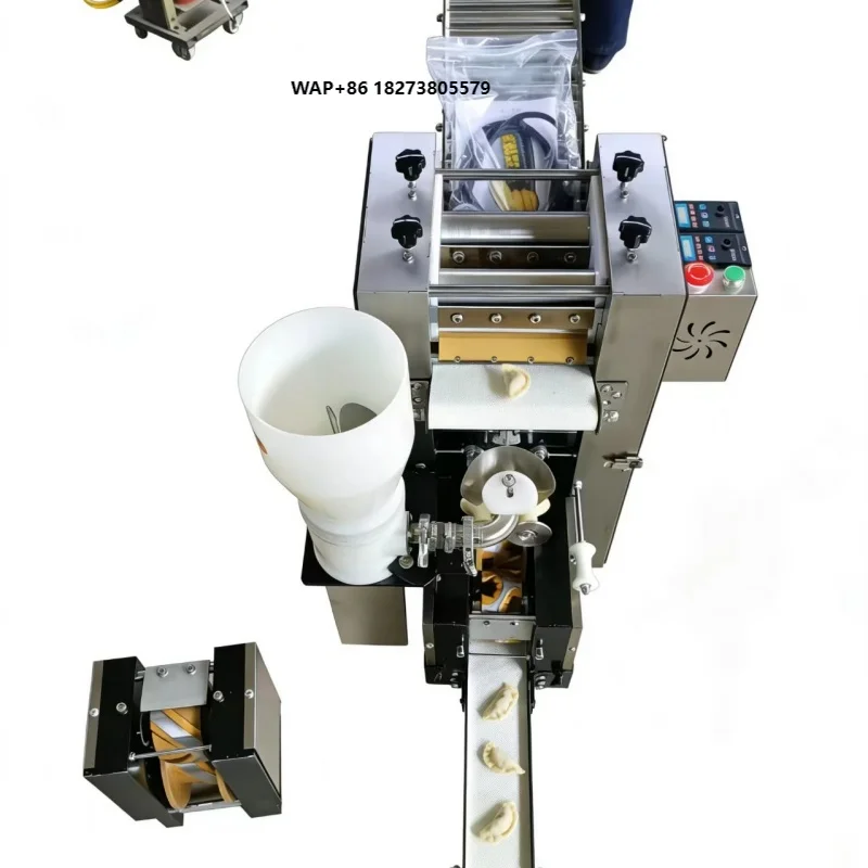 Commercial Automatic Dumpling Making Machine, Multifunctional Samosa Empanada Stuffed Pastry Filling Equipment