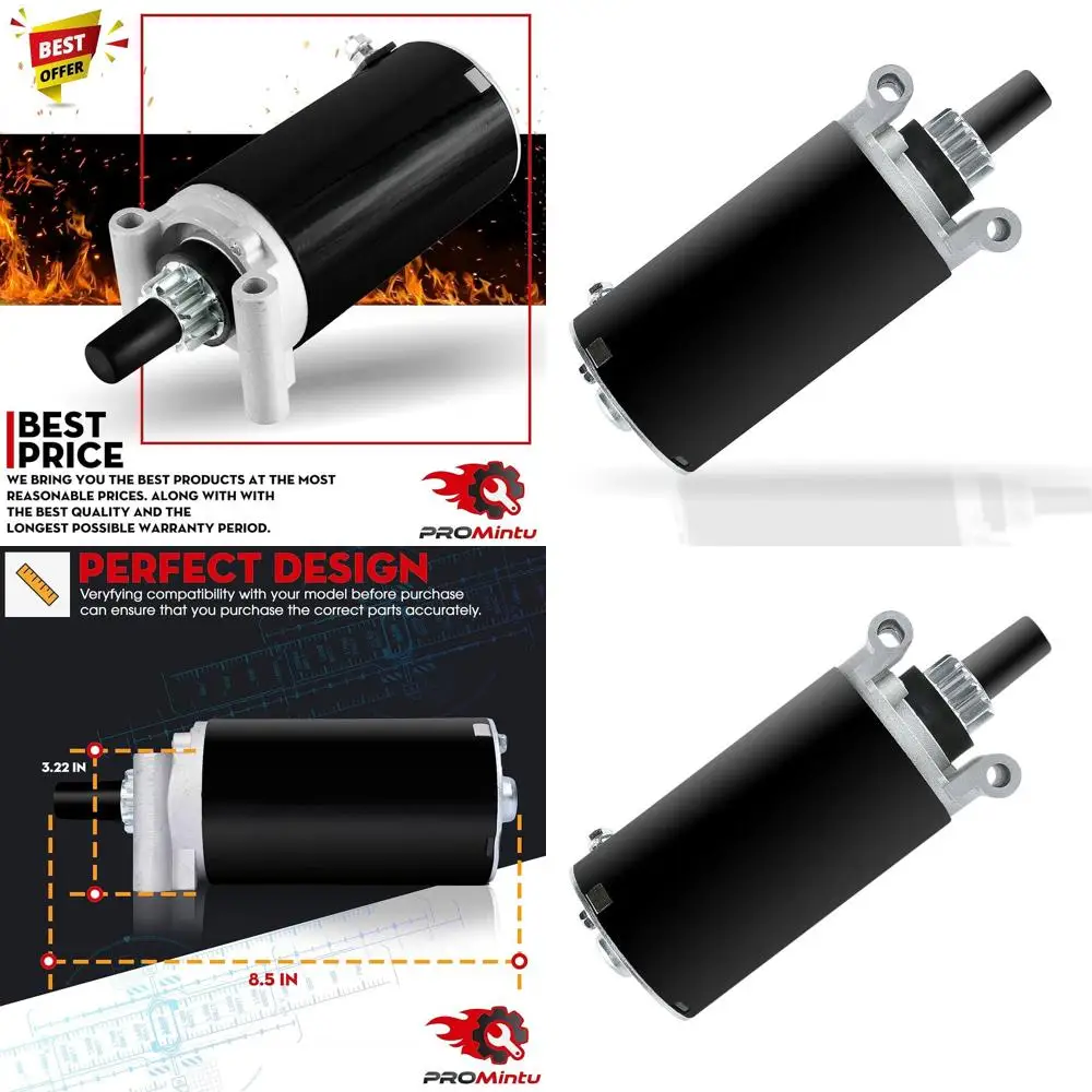 

Lawn Tractor Starter Motor for XT2, XT1, 46, LT50, SLTX1050, SLTX1054, LTX1046, GT1554, i1046, i1050, 1550, LT1045, LT1046, LT10