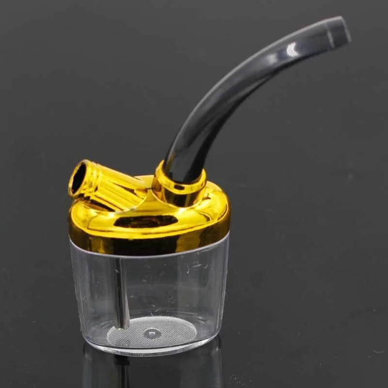 Classic Reusable Filter Portable Reducing Tar Circulation Smoking Filter Hot Sale High Quality Water Water Smoking Pipe Men Gift