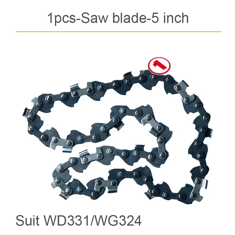 Worx Chain Saw Chain 5 Inch Suit for WD311 and WG324E Also for Other 5inch Electric Chainsaw