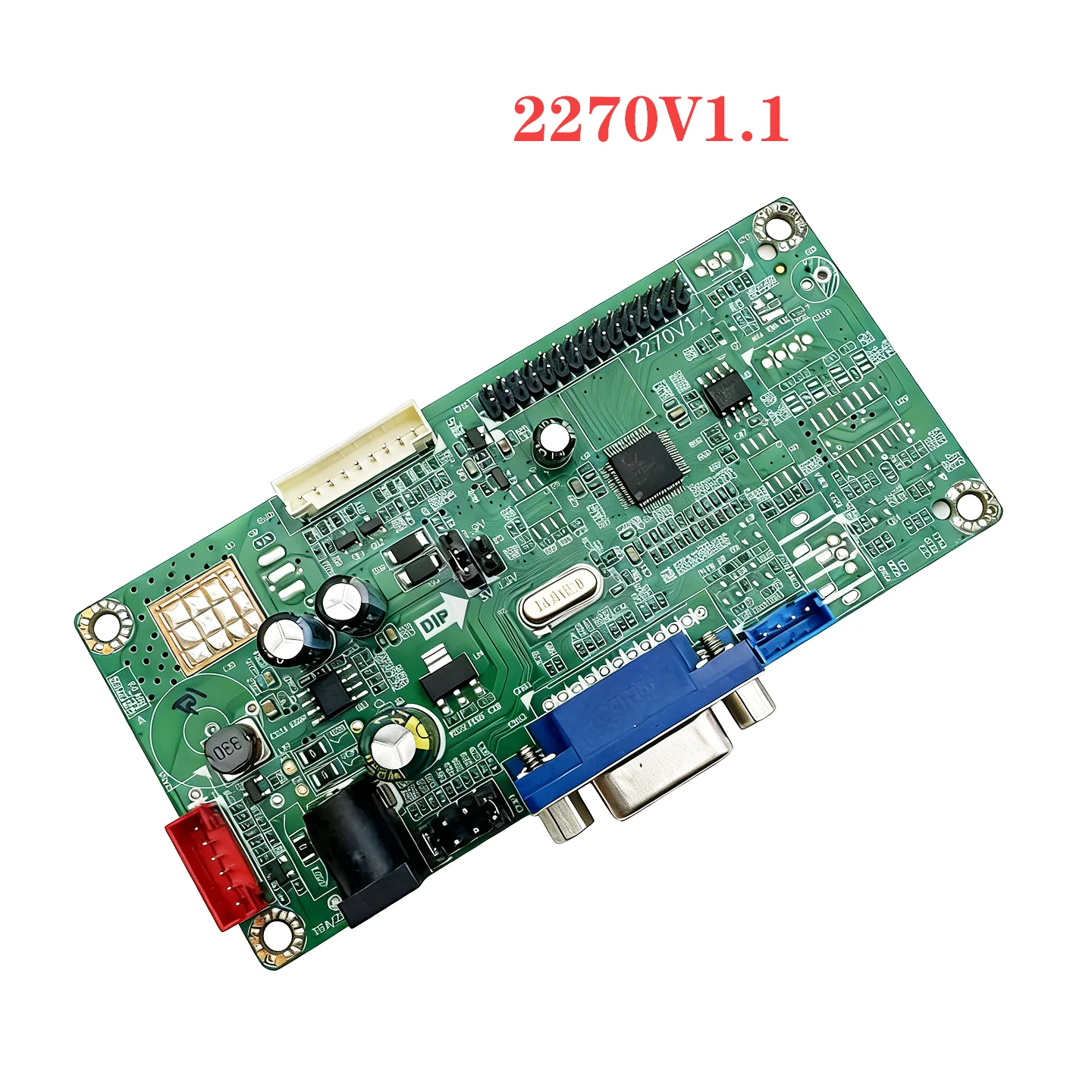 2270V1.1 industrial LCD driver board jump write-free program VGA interface display driver board
