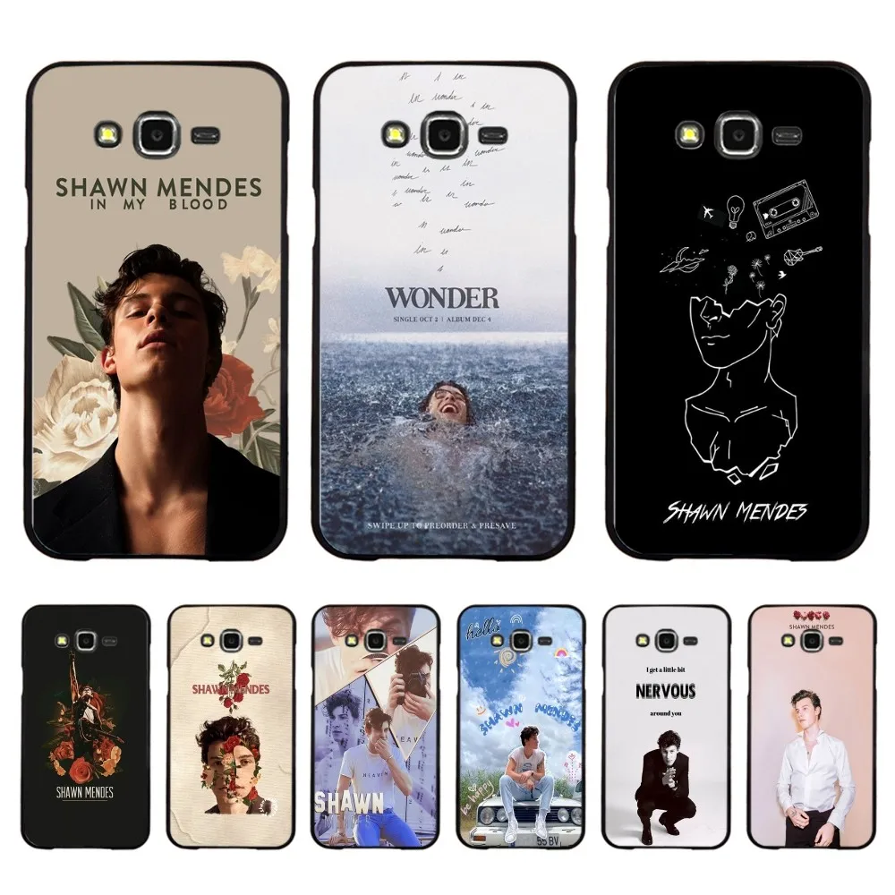 Singer S-Shawn M-Mendes Phone Case For Samsung J 7 plus 7core J7 neo J6 plus prime J6 J4 J5 Mobile Cover