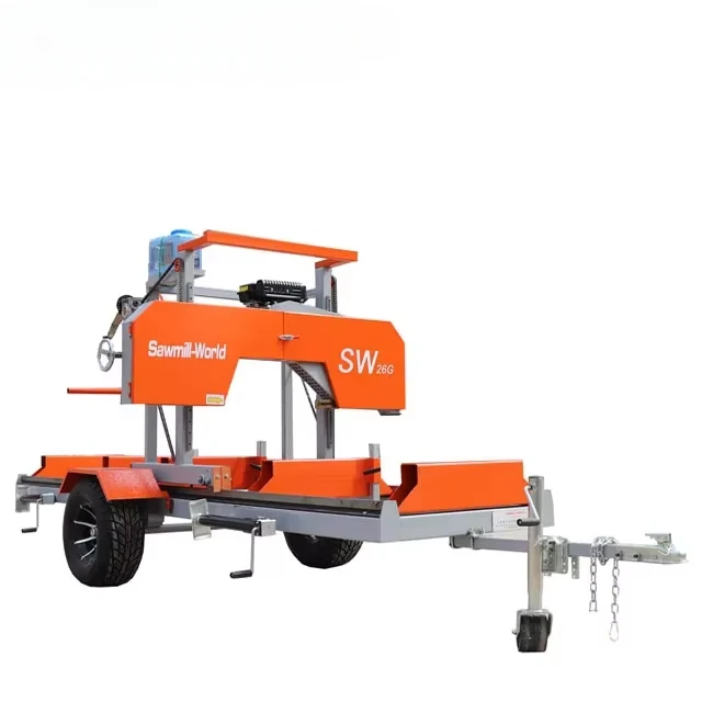 Sawmill-World Cheap Mini Wood Sawmill Machine,Wood Cutting Band Sawmill,-Diesel Portable Sawmill