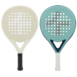 Raqueta de Pádel de tenis para hombre, paleta de fibra de carbono con memoria EVA