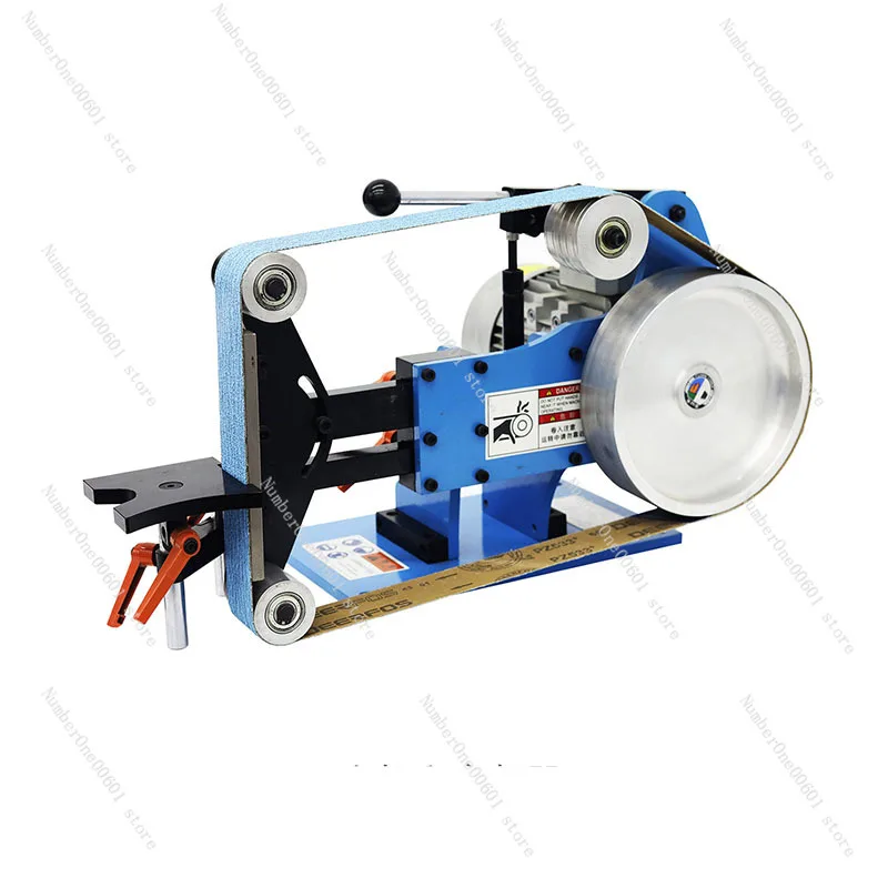 1.5KW Vertical Four-season Belt Sander 1400 Type/grinder Small Electric Polishing Deburring Frequency Converter Speed Regulation