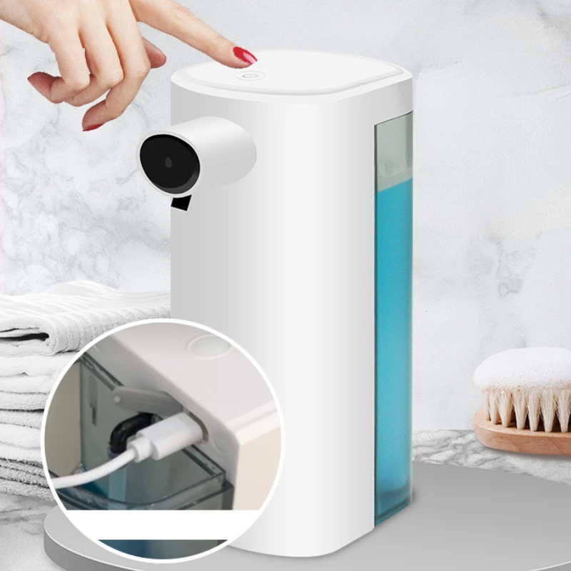 Induksi Cuci Ponsel Bebas Kontak Dispenser Sabun Induksi Cerdas Dispenser Sabun Kapasitas Besar Rumah Kantor Pengisian